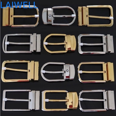 Boucle de ceinture argentée femelle en métal de couleur de l'acier inoxydable 304 de 34MM avec des vis