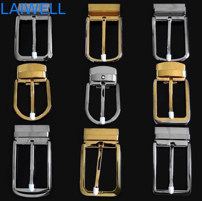 Boucle de ceinture argentée femelle en métal de couleur de l'acier inoxydable 304 de 34MM avec des vis