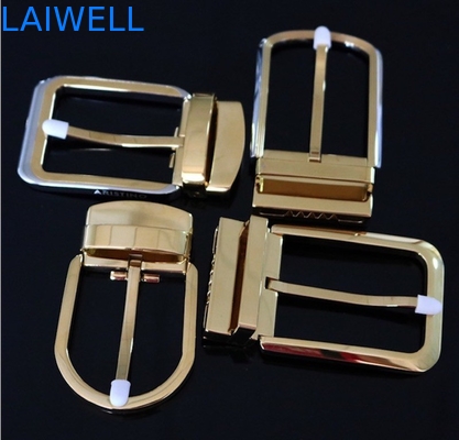 Boucle de ceinture argentée femelle en métal de couleur de l'acier inoxydable 304 de 34MM avec des vis
