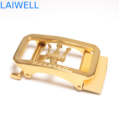 Boucle de ceinture automatique faite sur commande d'acier inoxydable de la couleur 3.5Cm d'or de conception de Lucury de mode