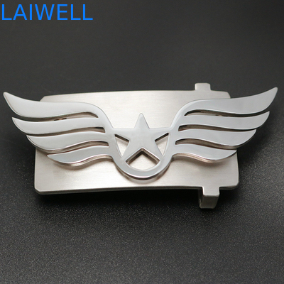 La boucle en acier faite sur commande de luxe de Stailess de boucles de ceinture en métal coupe résistant et durable