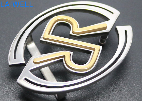 Boucle de ceinture occidentale en métal de Solid Stainless Steel de cowboy pour la représentation durable
