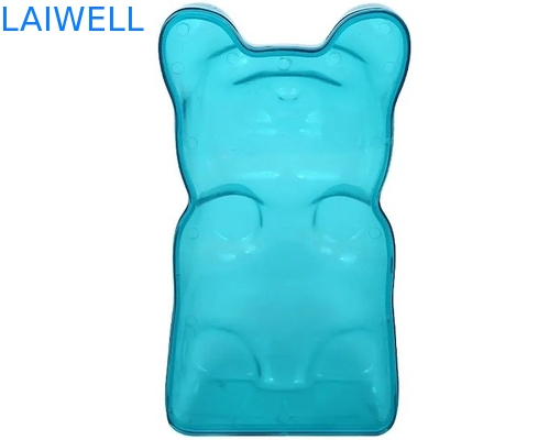 conception faite sur commande d'ours de Custe de la couleur 169G Honey Containers de plastique pour B2B avec la conception adaptée aux besoins du client