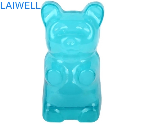 conception faite sur commande d'ours de Custe de la couleur 169G Honey Containers de plastique pour B2B avec la conception adaptée aux besoins du client