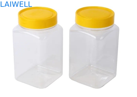 Concevez les récipients d'entreposage en fonction du client empilables en plastique sans BPA pour l'usage quotidien