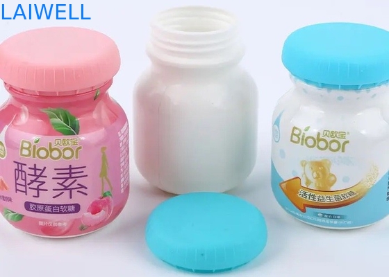 Le plastique fait sur commande de couleur met récipients en bouteille en plastique statiques de support après-vente d'OEM d'anti