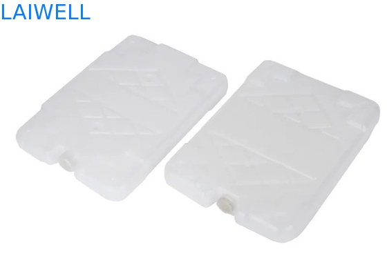Le gardien réutilisable de glace de PE de 195*140*30MM conçoivent des récipients en fonction du client en plastique pour le stockage