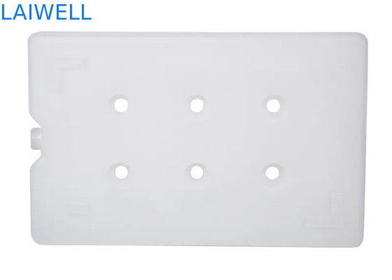 Le gardien réutilisable de glace de PE de 195*140*30MM conçoivent des récipients en fonction du client en plastique pour le stockage
