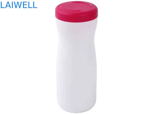 Conteneurs en plastique Cosmo de cylindre du HDPE 800ML rond des bouteilles avec l'impression de couvercle à visser disponible