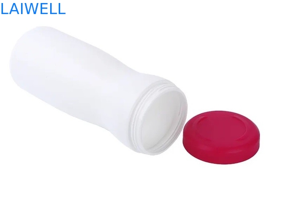 Conteneurs en plastique Cosmo de cylindre du HDPE 800ML rond des bouteilles avec l'impression de couvercle à visser disponible