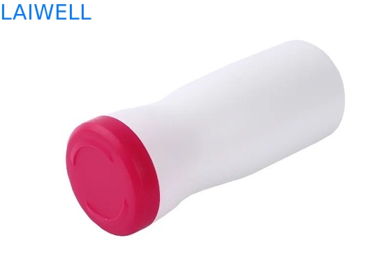 Conteneurs en plastique Cosmo de cylindre du HDPE 800ML rond des bouteilles avec l'impression de couvercle à visser disponible