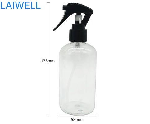Conteneur en plastique d'emballeur de bouteille de jet de déclencheur de l'ANIMAL FAMILIER 250ML avec le port de chargement de Shenzhen et impression disponible
