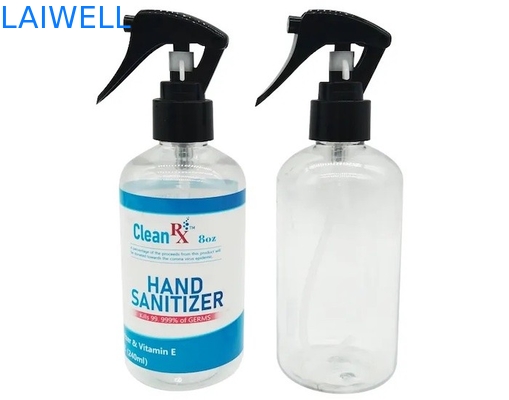 Conteneur en plastique d'emballeur de bouteille de jet de déclencheur de l'ANIMAL FAMILIER 250ML avec le port de chargement de Shenzhen et impression disponible