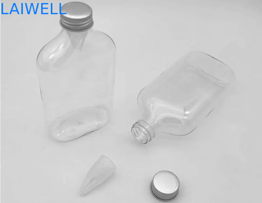 Récipients en plastique potables de boisson de bouteille de Joice de l'ANIMAL FAMILIER 350ML transparent fait sur commande pour des acheteurs de B2B