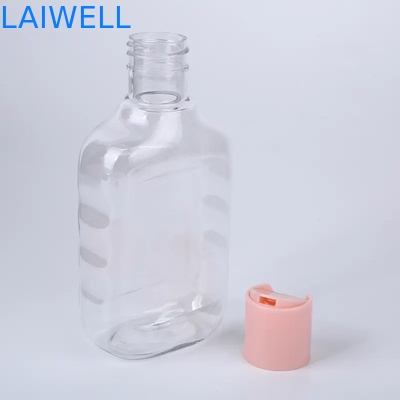 Récipients en plastique réutilisables de bouteilles transparentes de lotion de place d'ANIMAL FAMILIER de 73*41*145MM 250ML Eco pour l'organisation à la maison