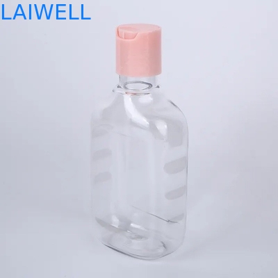 Récipients en plastique réutilisables de bouteilles transparentes de lotion de place d'ANIMAL FAMILIER de 73*41*145MM 250ML Eco pour l'organisation à la maison