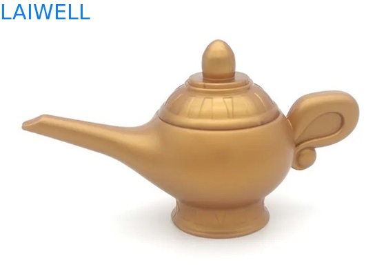 L'anti HDPE statique fait sur commande Halloween de récipients en plastique étaye la lampe mauvaise noire de Genie Lamp Souvenir Aladdin Magic