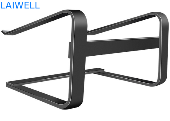 Support de bureau en aluminium argenté d'ordinateur portable en métal de poids léger de 260*230*160MM