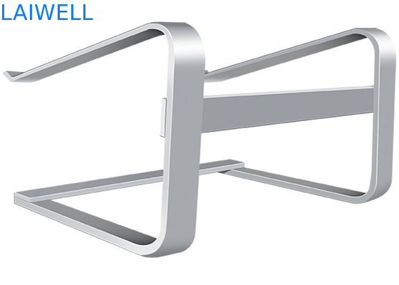 Support de bureau en aluminium argenté d'ordinateur portable en métal de poids léger de 260*230*160MM