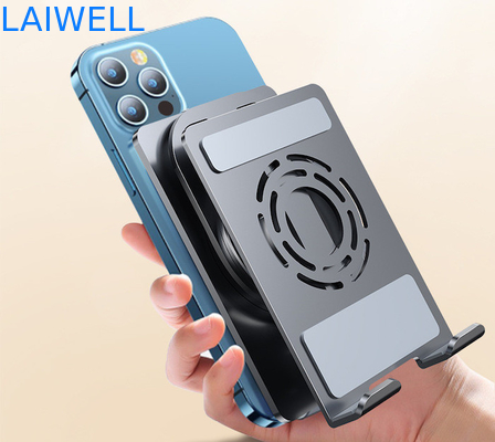 Support de bureau en aluminium pliable de téléphone de poids léger de rotation de 360 degrés pour le fonctionnement confortable
