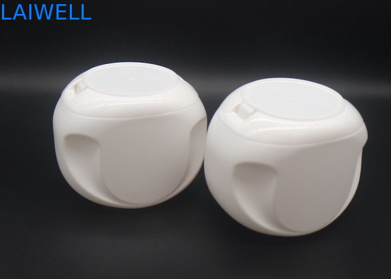 Boîte de rangement détersive durable de bouteille de récipients en plastique de PE de couleur de blanchisserie de boîte blanche de gel