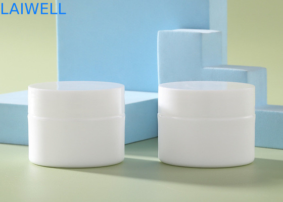 récipients d'entreposage blancs d'Aromatherapy de pot de 35G pp de moustique de bouteille de paquet répulsif crème en plastique de maquillage faciles à porter