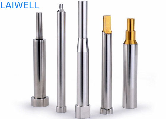 Composants de moule métallique de Dongguan traitant l'aiguille non standard en acier à grande vitesse de poinçon de tungstène pour la matrice de norme