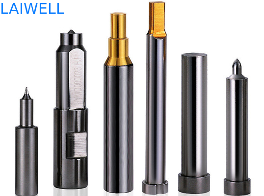 Composants de moule métallique de Dongguan traitant l'aiguille non standard en acier à grande vitesse de poinçon de tungstène pour la matrice de norme