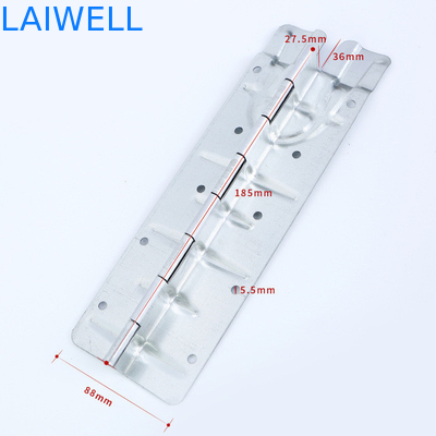 Processus d'estampage des métaux standard Components matériels Plaque de fer galvanisée Charnières de boîtier en bois
