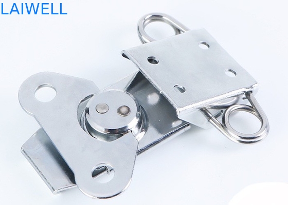 Emballage d'emboutissage sur mesure en métal boîte en bois accessoire de matériel en acier galvanisé fer boucle de fixation amovible