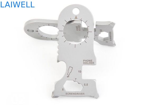 Carte d'outil EDC de 60 mm, ouvre-bouteille multifonctionnel léger et élégant pour votre commodité