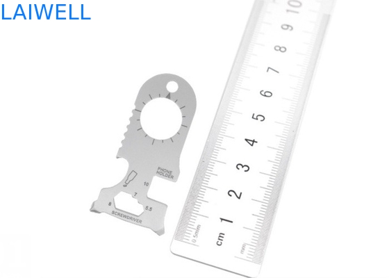 Carte d'outil EDC de 60 mm, ouvre-bouteille multifonctionnel léger et élégant pour votre commodité
