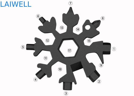 60*60*6MM Carte d'outil EDC en acier inoxydable polyvalent Sablier à sable ouvre-bouteille métallique Conception personnalisée