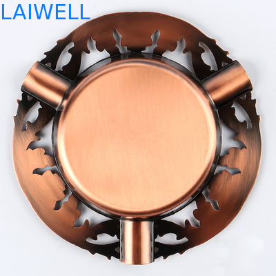 108*109MM personnalisé coulée sous pression alliage de zinc poubelle en métal cylindrique avec finition de revêtement