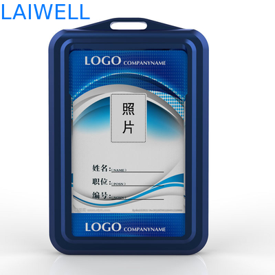 74*110*18MM personnalisé Couleur grise RFID Carte en aluminium Portefeuille de support de marque personnalisé Multifonctionnel