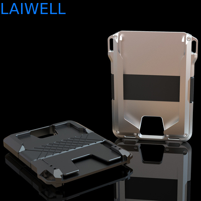 EXW Délai de livraison Carte de portefeuille en aluminium avec bande de silicone et design de luxe