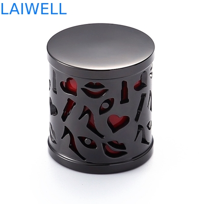 Modèle personnalisé Modern Zinc Alloy Die Casting Machining CNC Bouteille de parfum avec finition de placage