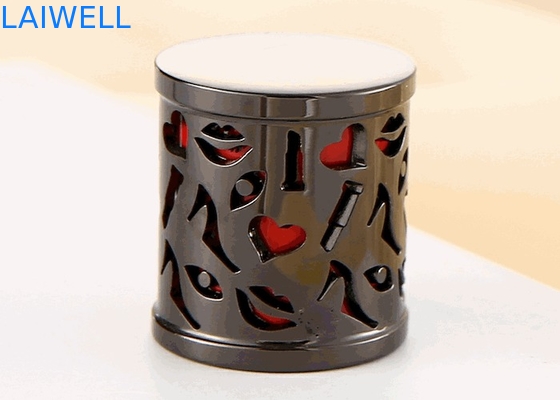 Modèle personnalisé Modern Zinc Alloy Die Casting Machining CNC Bouteille de parfum avec finition de placage