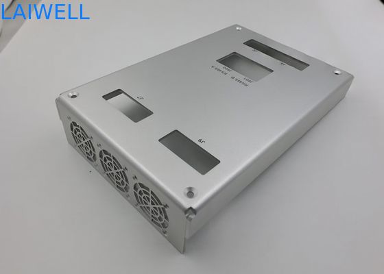 Impression sur écran de soie personnalisée Anodisé feuille d'aluminium Traitement des métaux châssis Shell découpe laser Flexion sans soudure