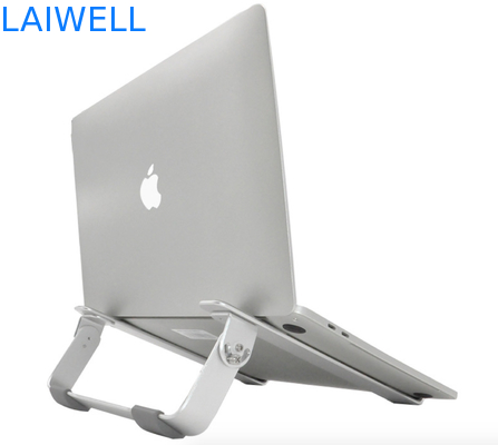 Support en métal d'ordinateur portable de l'ajustement 3mm de section du minimalisme 4 pliant le support d'Ipad