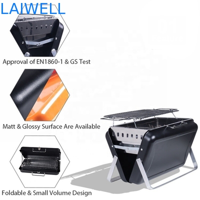 40.5*27.5*9cm le camping portatif Oven Foldable Charcoal Grill d'acier au chrome