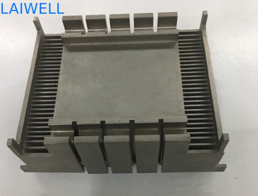 Métal en aluminium de la commande numérique par ordinateur 6062 de taille faite sur commande emboutissant le refroidisseur d'unité centrale de traitement de Grey Electric