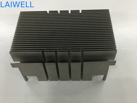 Métal en aluminium de la commande numérique par ordinateur 6062 de taille faite sur commande emboutissant le refroidisseur d'unité centrale de traitement de Grey Electric