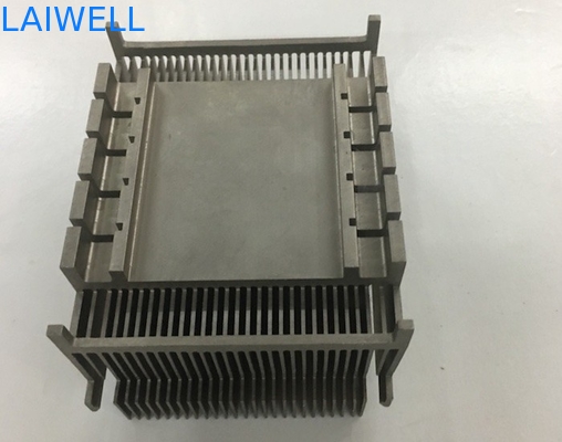 Métal en aluminium de la commande numérique par ordinateur 6062 de taille faite sur commande emboutissant le refroidisseur d'unité centrale de traitement de Grey Electric