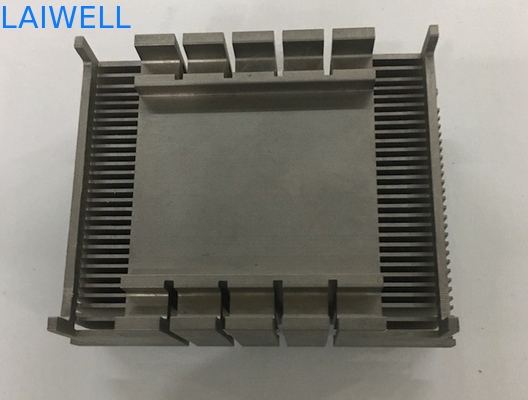 Métal en aluminium de la commande numérique par ordinateur 6062 de taille faite sur commande emboutissant le refroidisseur d'unité centrale de traitement de Grey Electric