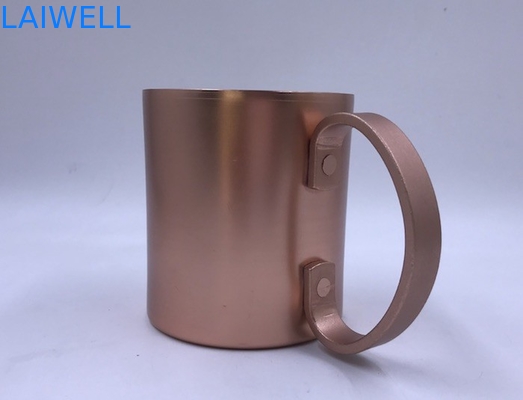 Tasses de bière en aluminium de anodisation classiques des articles de ménage 400ML en métal de 1.0mm