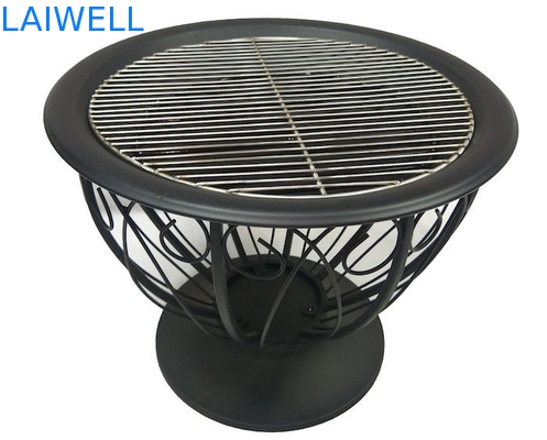 Le barbecue en acier du jardin 51*51*53cm grille le style campagnard américain