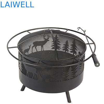Le chauffage de fil en métal autour du barbecue d'acier inoxydable grille 552*550*550mm