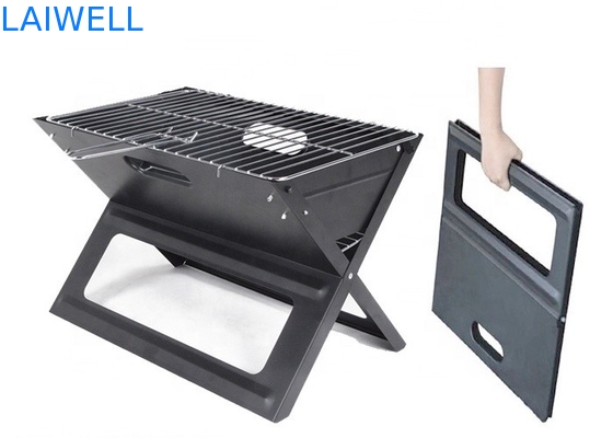 Installation facile se pliante portative de gril de barbecue de diamètre de GV 45cm/de gril charbon de bois en métal