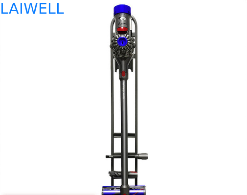 Trou de Dyson Vacuum Cleaner Storage Rack d'articles de ménage en métal de la coutume 3mm H127cm libre